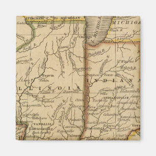 Western-Staaten Magnet