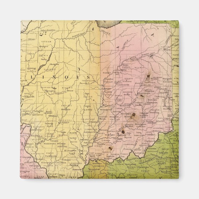 Western Staaten Magnet (Vorne)