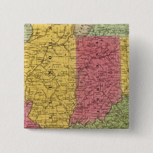 Western Staaten, USA Button
