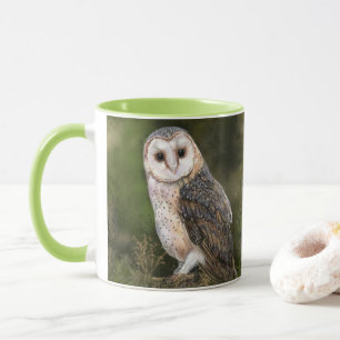 Western Stall Owl Tasse Malerei