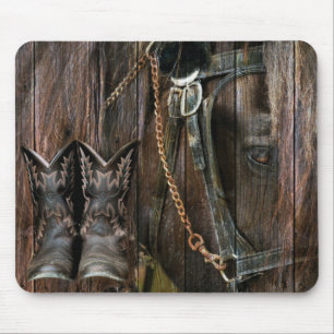 Western Stiefel und Cowboystiefel Mousepad