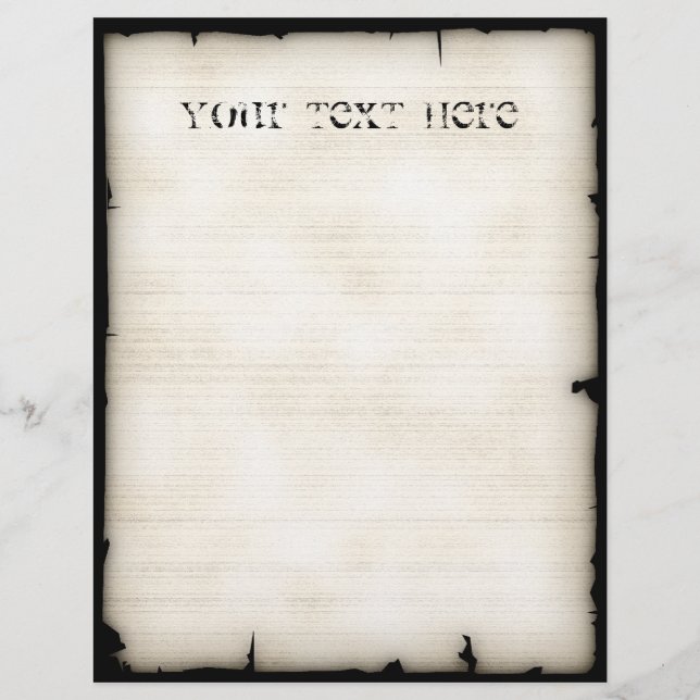 Western-Stilschrift (Vorderseite)