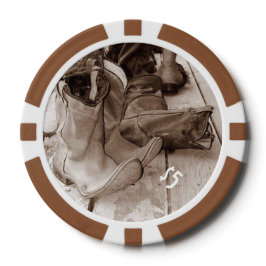 Western stimuliert Poker-Chips, individuell anpass Pokerchips