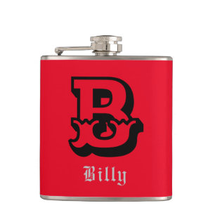 Western Stolz Personalisierte Monogramm-Flasche Flachmann