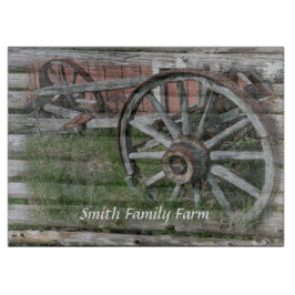 Western-Style Rustikale Wagenradschneideplatine Schneidebrett