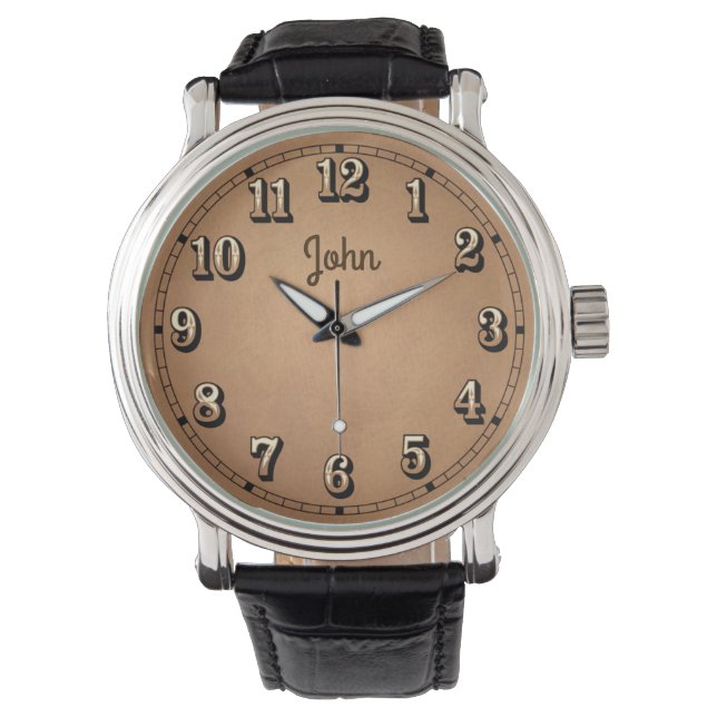 Western Style Watch Armbanduhr (Vorderseite)