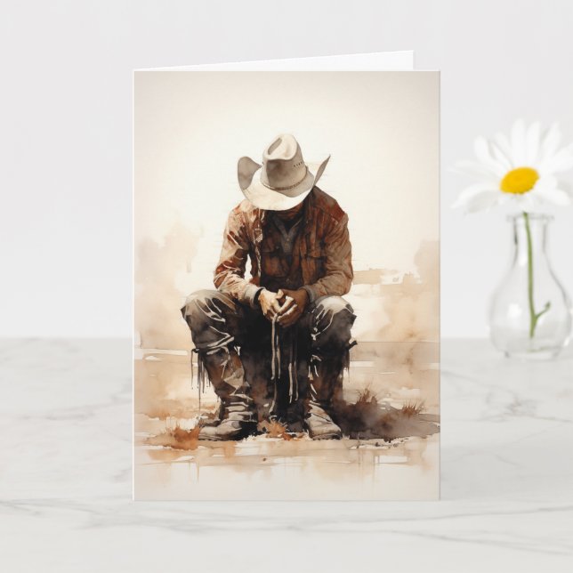 Western Sympathiekarte "Lighting Your Path" Karte (Kleine Pflanze)