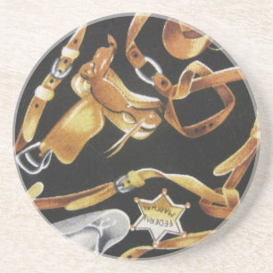 Western Tack Getränkeuntersetzer