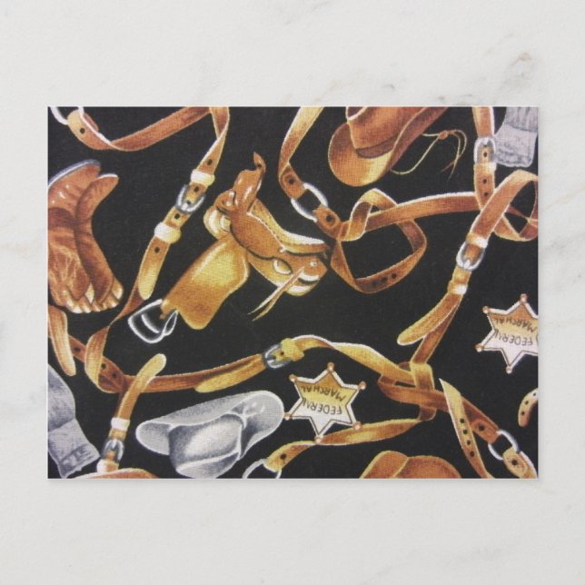 Western Tack Postkarte (Vorderseite)