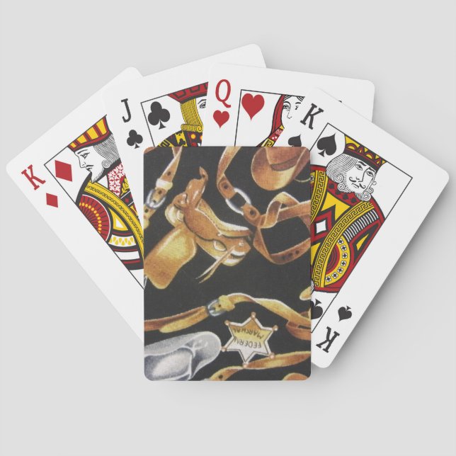 Western Tack Spielkarten (Rückseite)