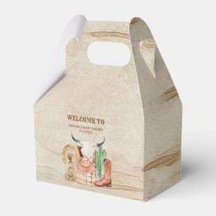 Western-Thema Kleiner Cowboy Geschenkschachtel