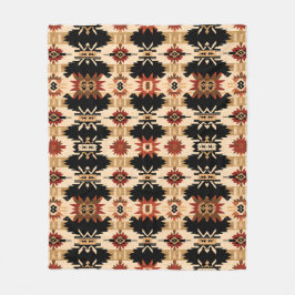 Western Throw Blanket - Gemütlicher Südwestkonzern Fleecedecke