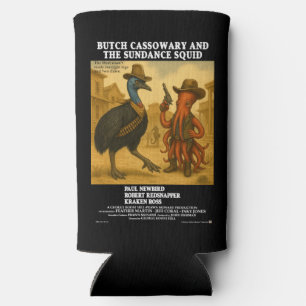 Western-Tierfilm-Plakatparodie Selters Dosenkühler