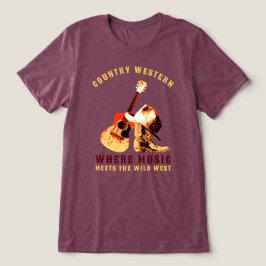 Western Tri-Blend Shirt