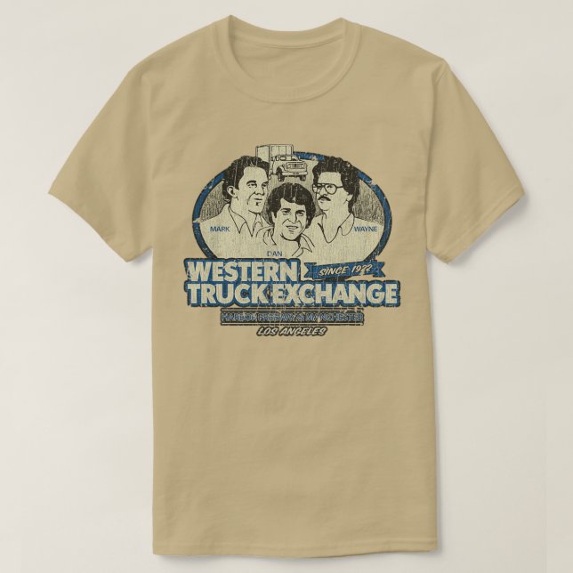Western Truck Exchange Los Angeles  T-Shirt (Design vorne)