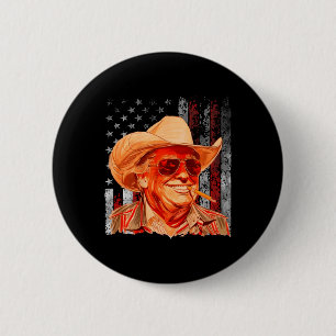 Western Trump Cowboy Amerikaner Vintag Trump USA F Button