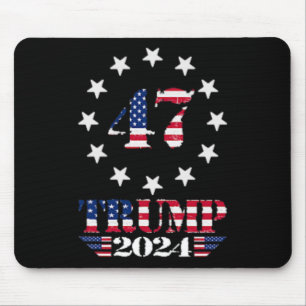 Western Trump Cowboy Du hast Trump 2025 USA verpas Mousepad