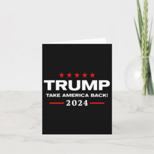Western Trump Cowboy Sie haben Trump 2024 verpasst Karte