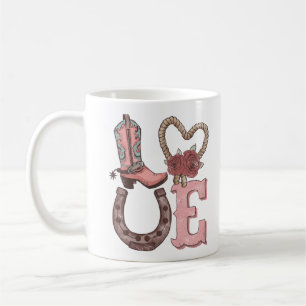 Western Valentinstag Liebe Kaffeetasse