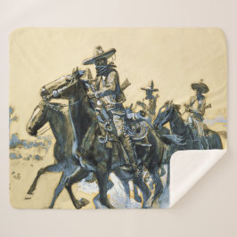 Western "Vaqueros" Art von Charles M. Russell Sherpadecke