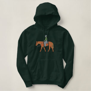 Western Vergnügen Bestickter Hoodie