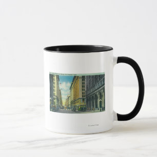 Western View 7th Street von der Spring Street Tasse