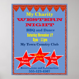 Western Vintag Cowgirl Button mit Pan Poster