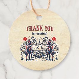 Western Vintag Wüste Erste Rodeo 1. Geburtstag Geschenkanhänger