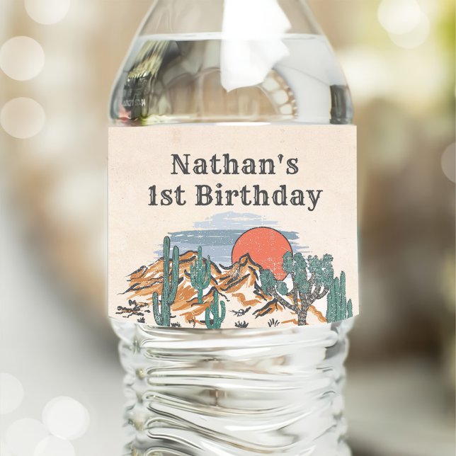 Western Vintag Wüste Rodeo 1. Geburtstag (Von Creator hochgeladen)