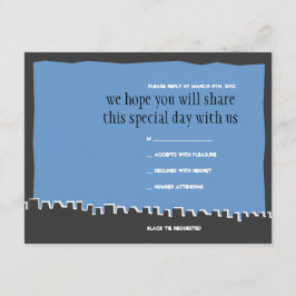 Western Wall Israel Bar Carte de réponse du Bat mi