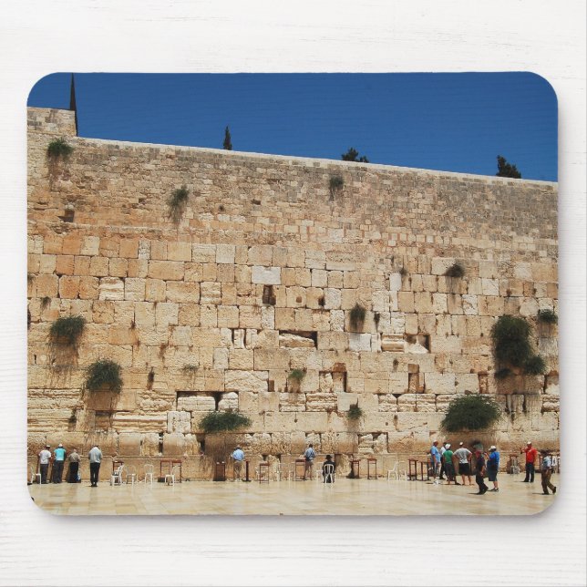 Western-WandMausunterlage (Jerusalem, Israel) Mousepad (Vorne)