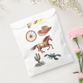 Western Wasserfarbe Kunst Geschenktütchen