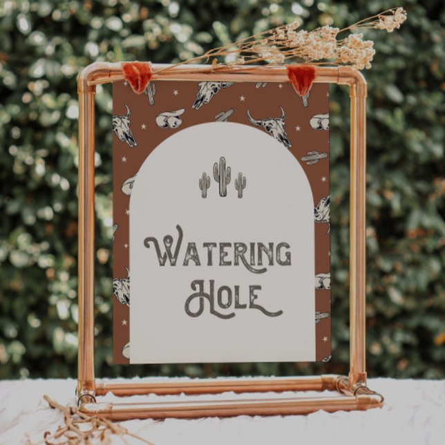 Western Watering Hole Sign (Von Creator hochgeladen)