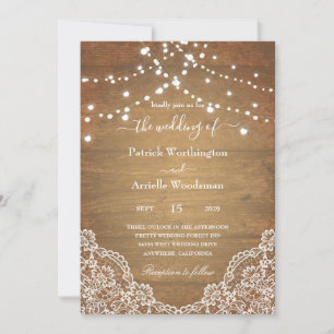 Western wedding invitations einladung