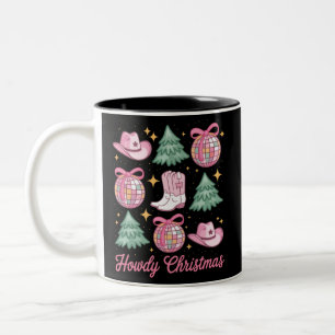 Western-Weihnachten Coquette Howd Mädchenstiefel H Zweifarbige Tasse