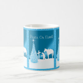 Western Weihnachten Gebet Cowboy mit Pferd Kaffeetasse