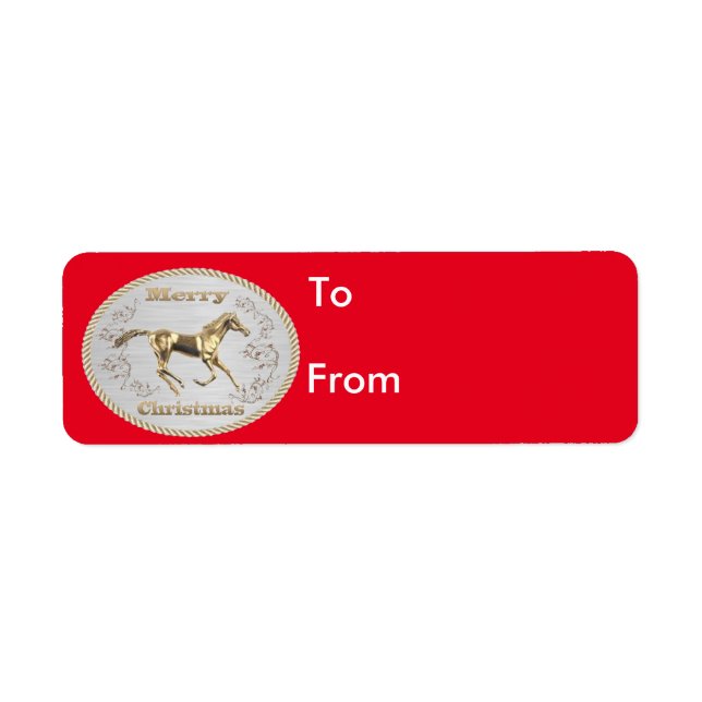 Western Weihnachtsgürtel (Vorne)