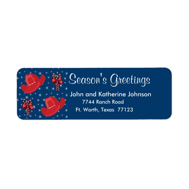 Western Weihnachtsmäntel und Bonbons (Vorne)