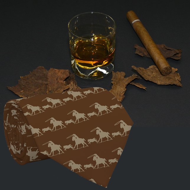 Western Western Rodeo Cowboy Roping Krawatte (Von Creator hochgeladen)