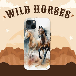 Western Wild Horse iPhone / iPad Gehäuse Case-Mate iPhone Hülle