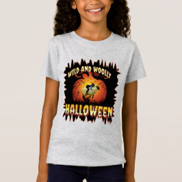 Western Wild und Wooly Mutton Buster Halloween T-Shirt