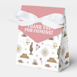 Western Wild West Cowgirl Birthday Party Geschenkschachtel