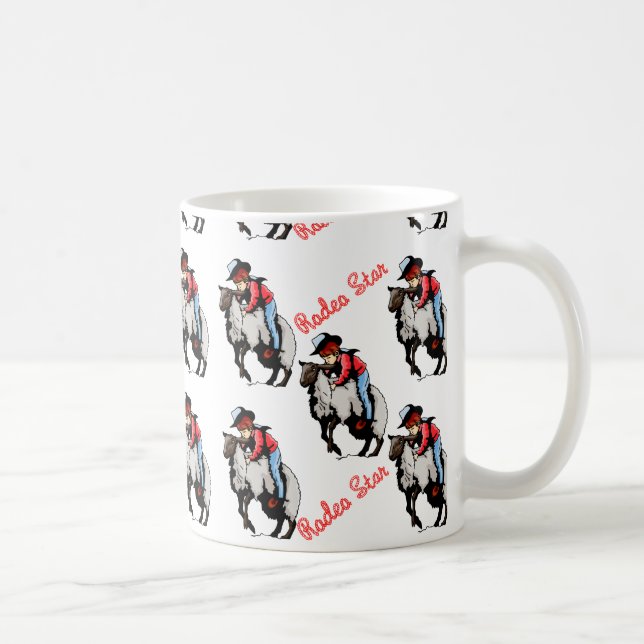 Western Wohngestaltung Mutton Buckup-Tasse Kaffeetasse (Rechts)