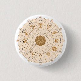 Western Zodiac - Button
