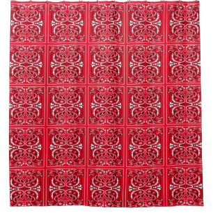 Westernbandana-Druck irgendein Farbduschvorhang Duschvorhang