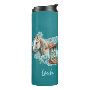 Westernpferd Thermosbecher