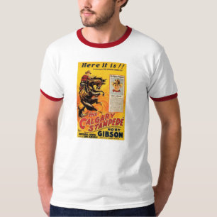 Westernplakat stillen Films SchreiGibson 1925 T-Shirt