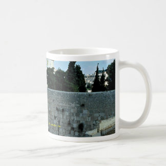 Westernwand mit Haube des Felsens, Jerusalem, Isr Kaffeetasse