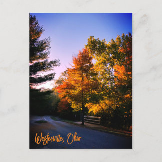 Westerville Ohio im Herbst Postkarte