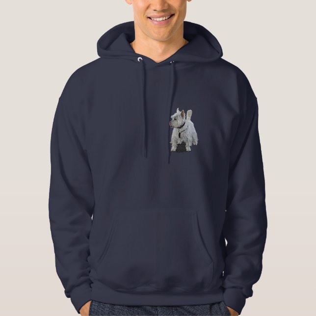 Westhochland Terrier Hoodie (Vorderseite)
